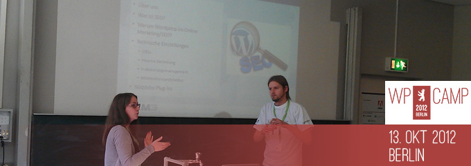 AKM3 auf dem WP Camp Berlin 2012