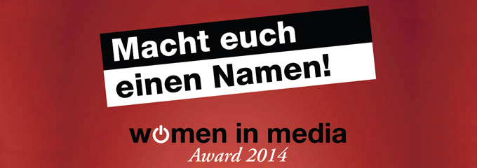 Women in Media Award 2014
